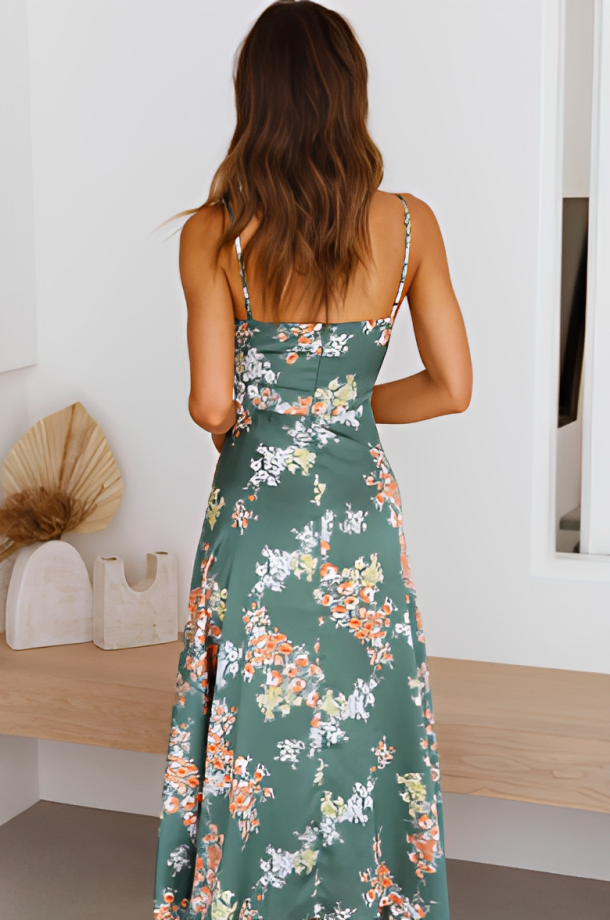 Elegant Summer Dress – Vivienne-S-The Livary