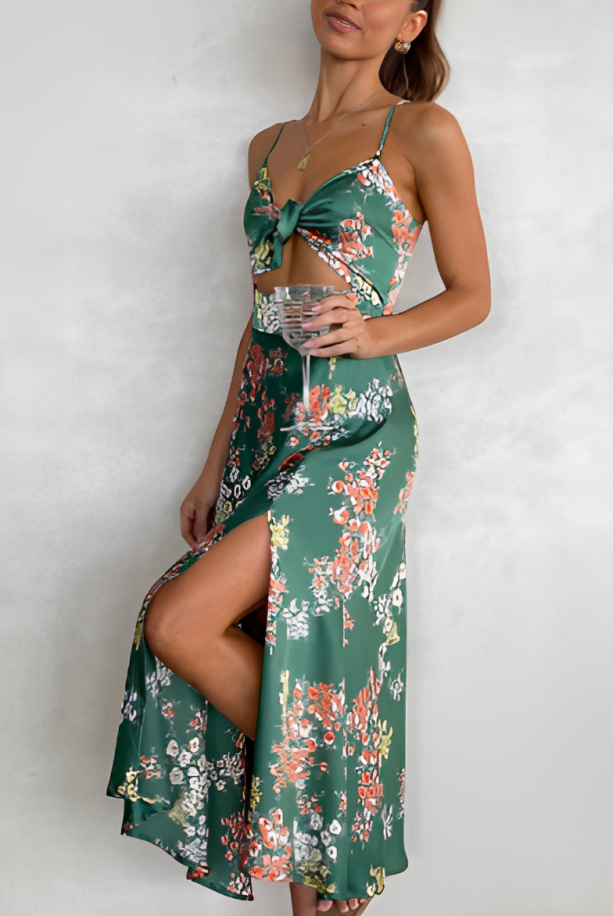 Elegant Summer Dress – Vivienne-S-The Livary
