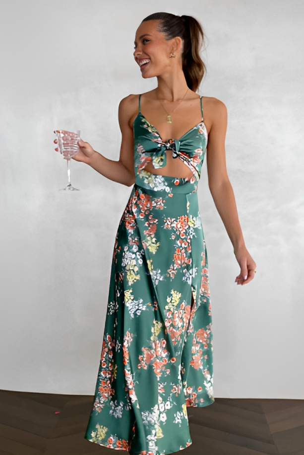 Elegant Summer Dress – Vivienne-S-The Livary