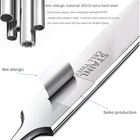 Precision Tweezers for Blackheads & Pimples – Léna-The Livary