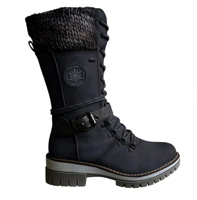 ArcticStride Winter Boot | Women's Orthopedic Knee-High Boots-Black-2.5-The Livary