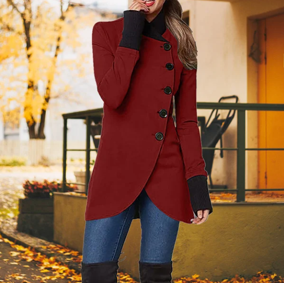 Chic Windbreakers for Women - Sierra-Red-S-The Livary