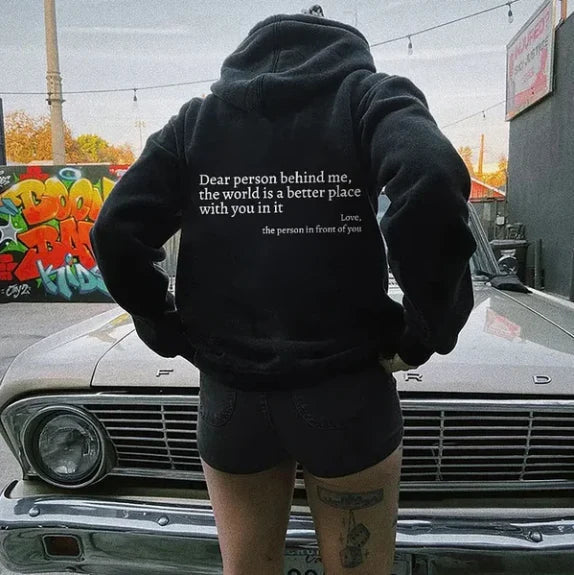 Inspiring Casual Hoodie - Alex-Black-S-The Livary
