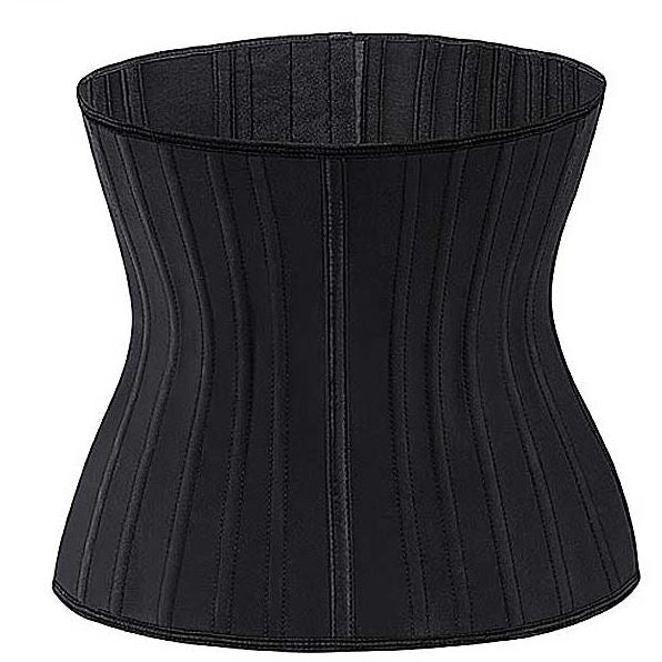 Luxury Latex Waist Trainer with Colombian Technology - Sandrine-Black-XS-The Livary