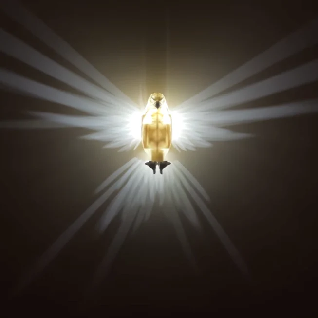 Luminous Wings Wall Lamp - LumaWings-Arend-The Livary