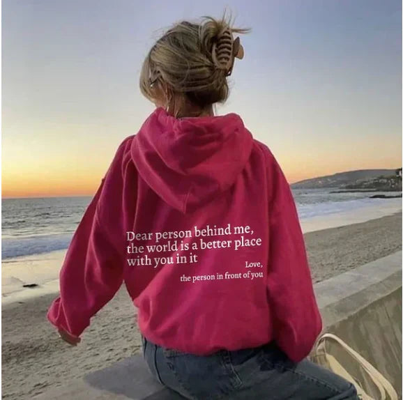 Inspiring Casual Hoodie - Alex-Red-S-The Livary