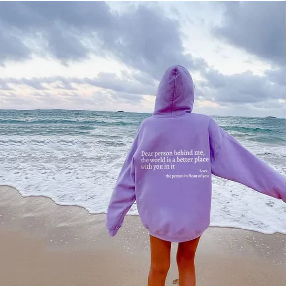 Inspiring Casual Hoodie - Alex-Purple-S-The Livary