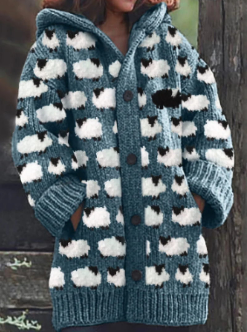 Casual Women's Winter Coat - Isla-Blue-S-The Livary
