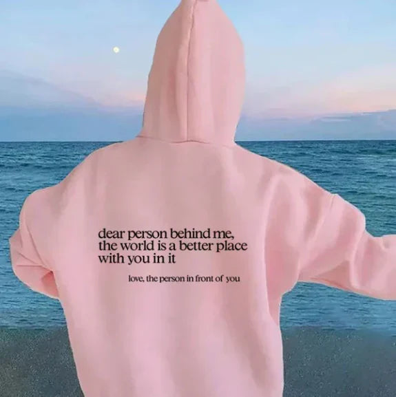 Inspiring Casual Hoodie - Alex-Pink-S-The Livary