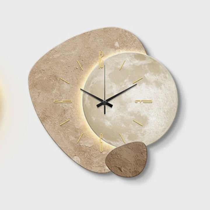 Minimalist Wall Clock in Scandinavian Design - NordiqTime-White-The Livary