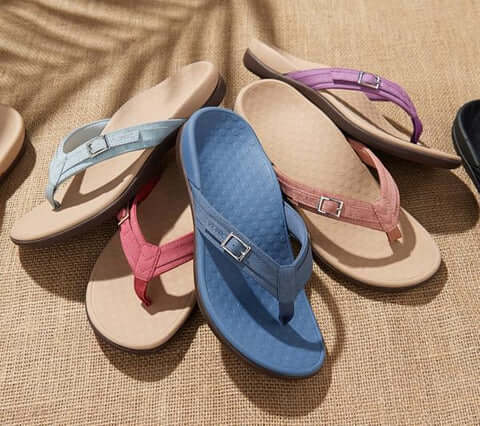 Comfortable orthopedic toe sandals for women - OrthoSummer-Pink-3-The Livary