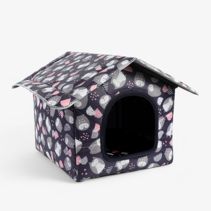 Waterproof Pet House for Outdoors – Nessa-Owl-The Livary