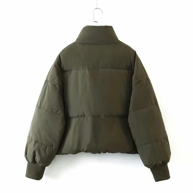 Lightweight Women's Puffer Jacket - Sofia-Light green-S-The Livary