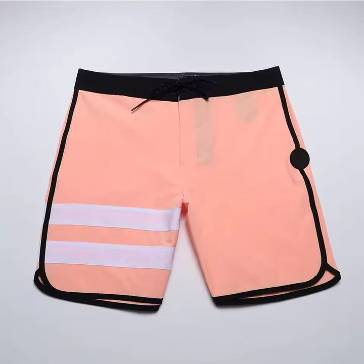 Quick-drying & Water-repellent Men's Surf Shorts - Lennox-Pink-S-The Livary