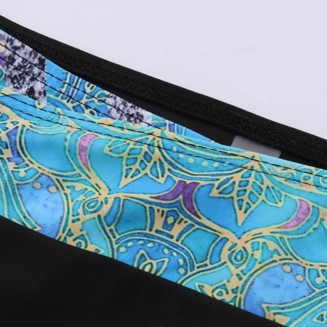Stylish two-piece women's bikini – Perfect for the beach and sun-Marble Blue-S-The Livary