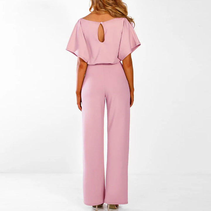 Stylish Ladies Jumpsuit - Naomi-Beige-S-The Livary