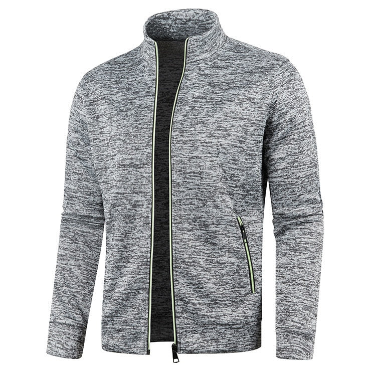 Men's outdoor fleece jacket – Björn-Khaki-S-The Livary