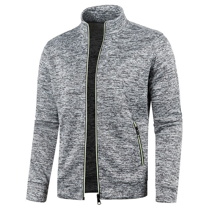 Men's outdoor fleece jacket – Björn-Khaki-S-The Livary