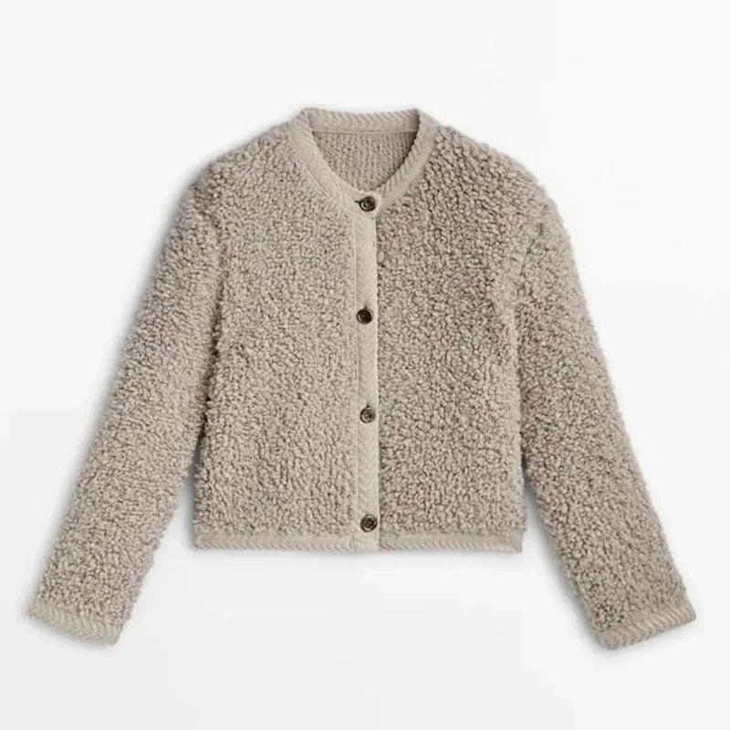 Ladies Teddy Vest - Aurora-Khaki-S-The Livary