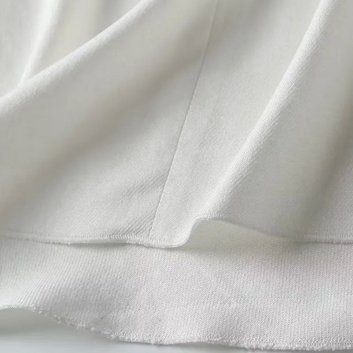 White airy & stylish sleeveless linen blouse for women – Amira-S-The Livary