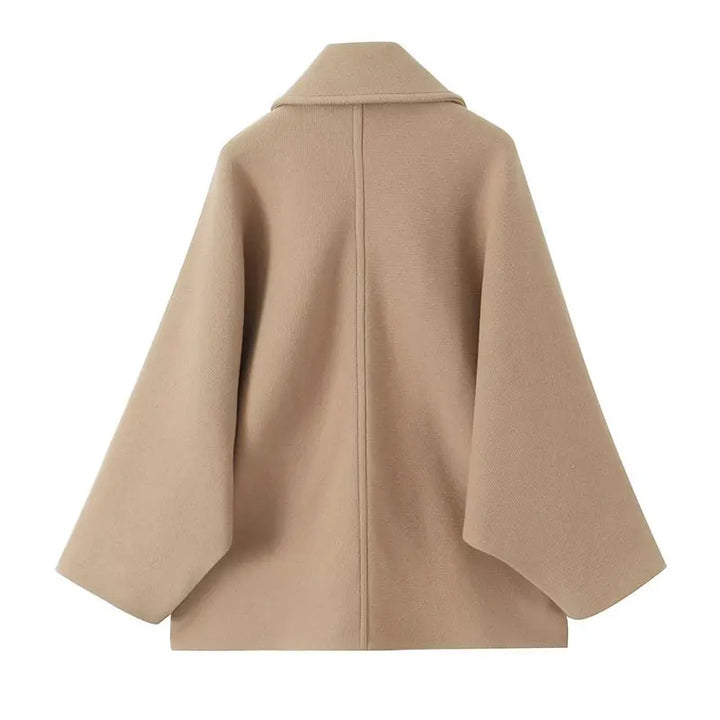 Oversized Women's Winter Coat - Mila-Beige-XS-The Livary