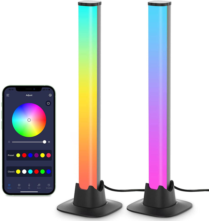 Music synchronization LED light bars - LumiRhythm-2-The Livary