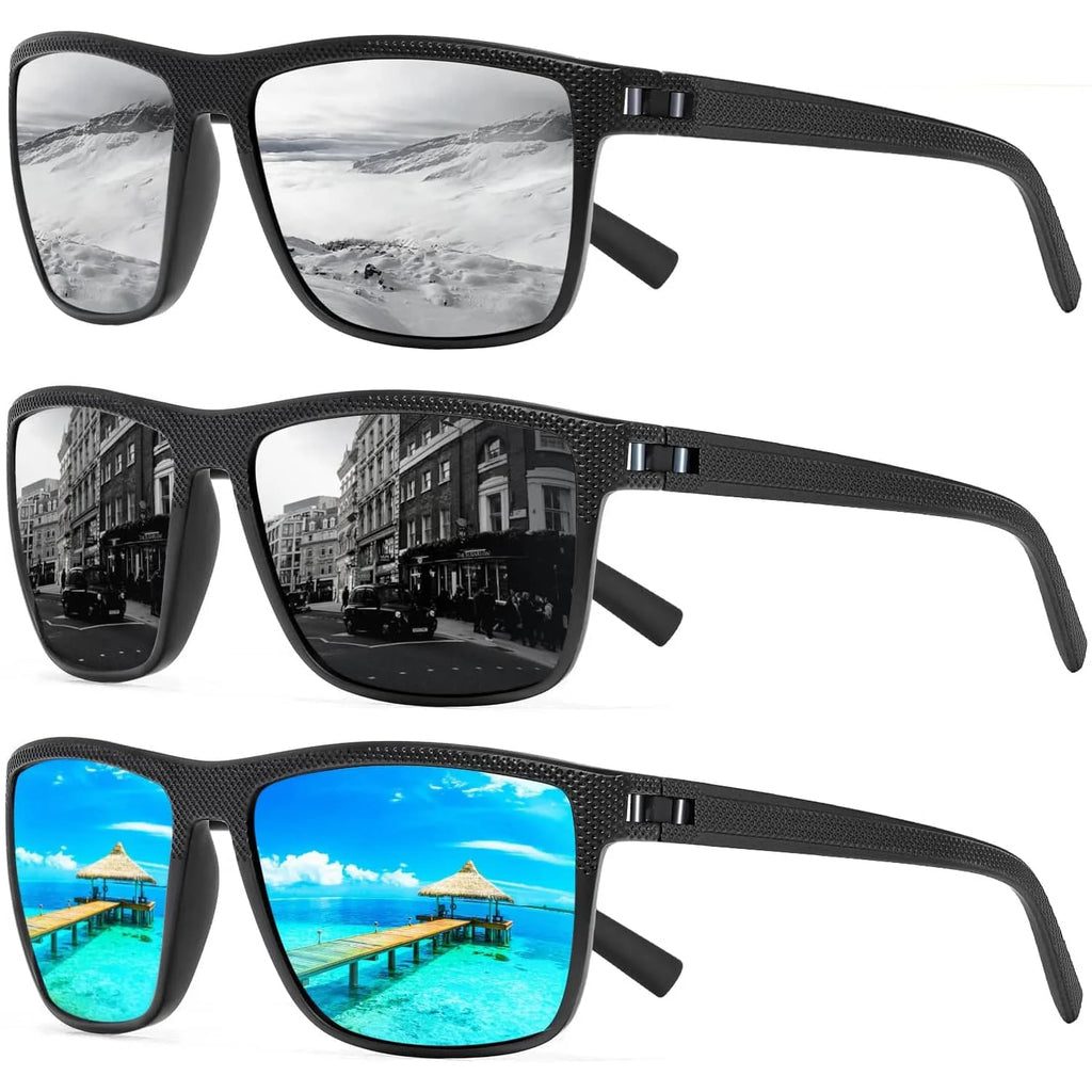Polarised Sunglasses 3-Pack – Solvion-C2-The Livary