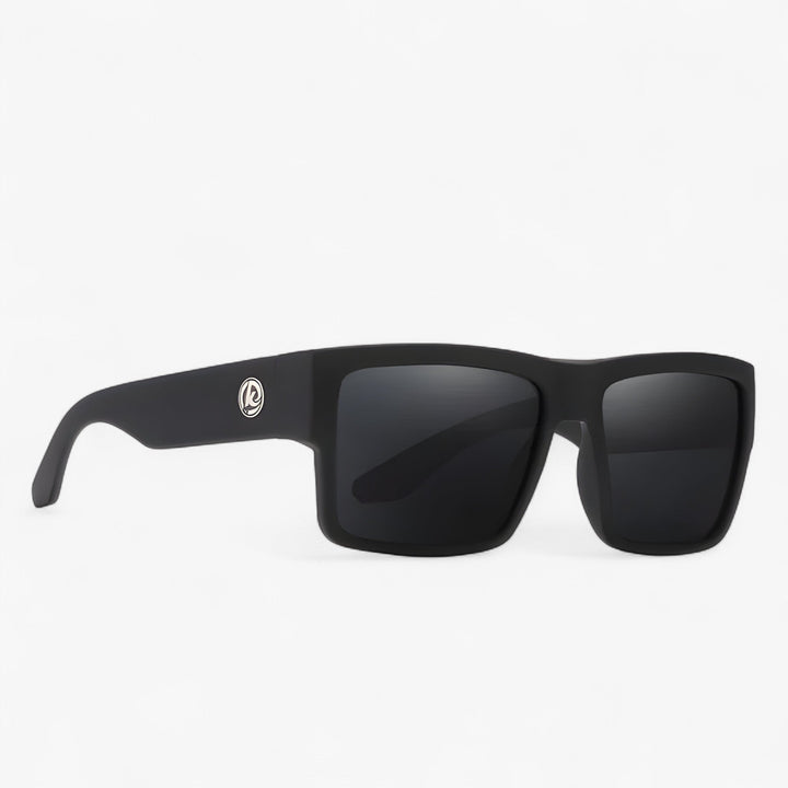 Windproof Polarised Sports Sunglasses – Stratos-Black-The Livary