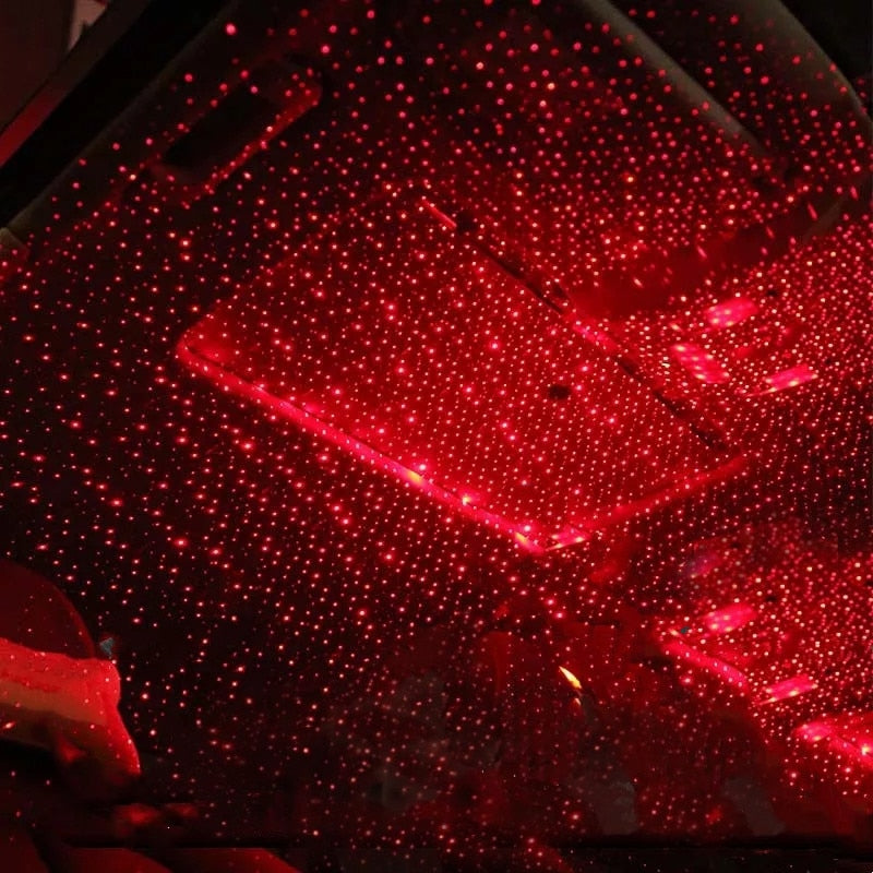 Portable Star Projector - StarGlow-Red-The Livary