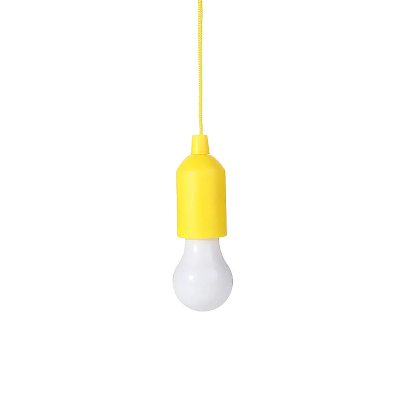 Colourful Portable Pendant Lamp - ChromaGlow-Yellow (White Light)-The Livary