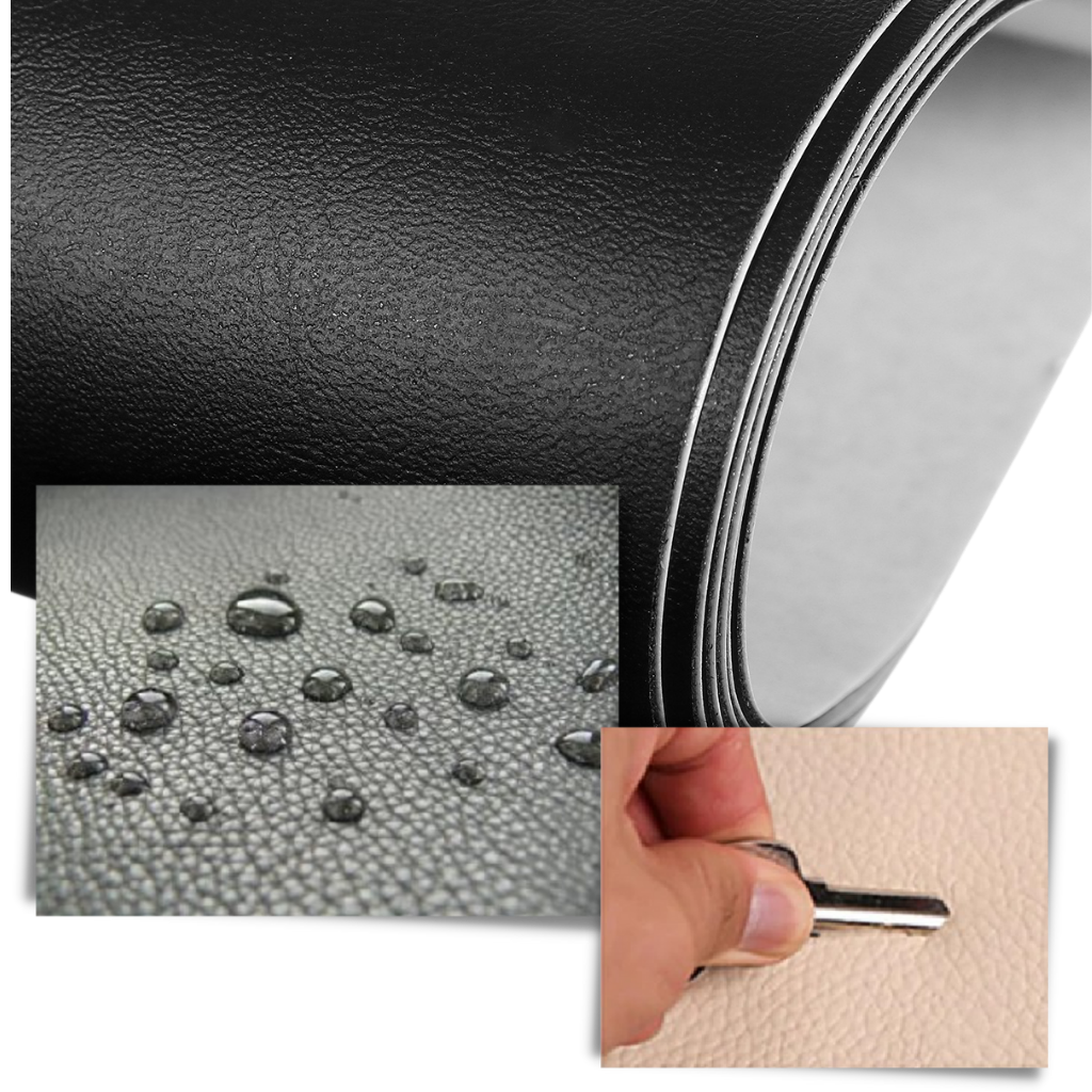 Self-Adhesive Repair Patch - FixLeather-Black-The Livary