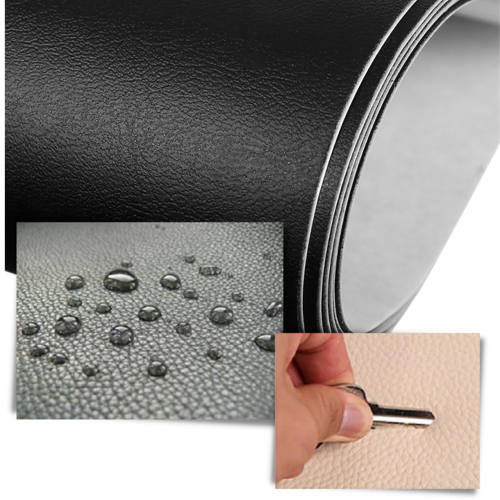 Self-Adhesive Repair Patch - FixLeather-Black-The Livary