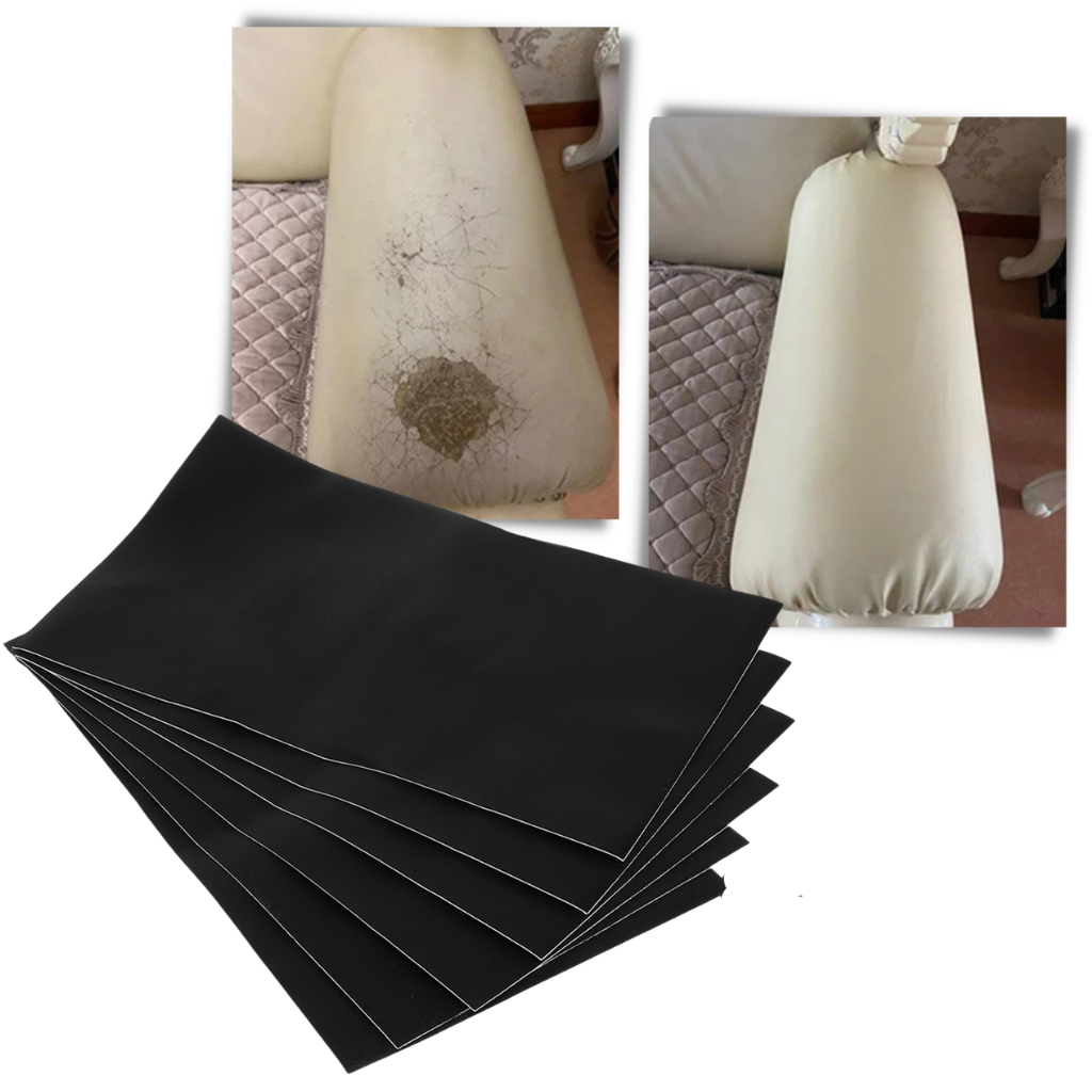 Self-Adhesive Repair Patch - FixLeather-Black-The Livary