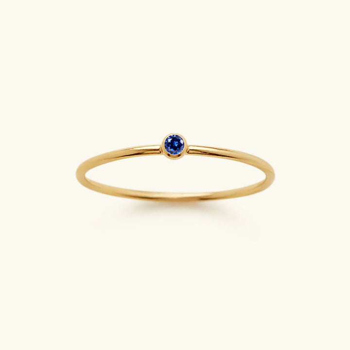 Birthstone Ring - Celestia-1.93 in-September - Sapphire-The Livary