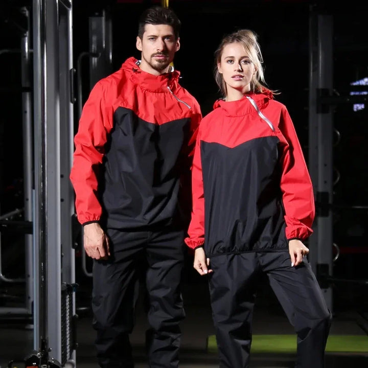 Light Unisex Training Set with Zipper & Hood – Remo-Men's Black-S-The Livary
