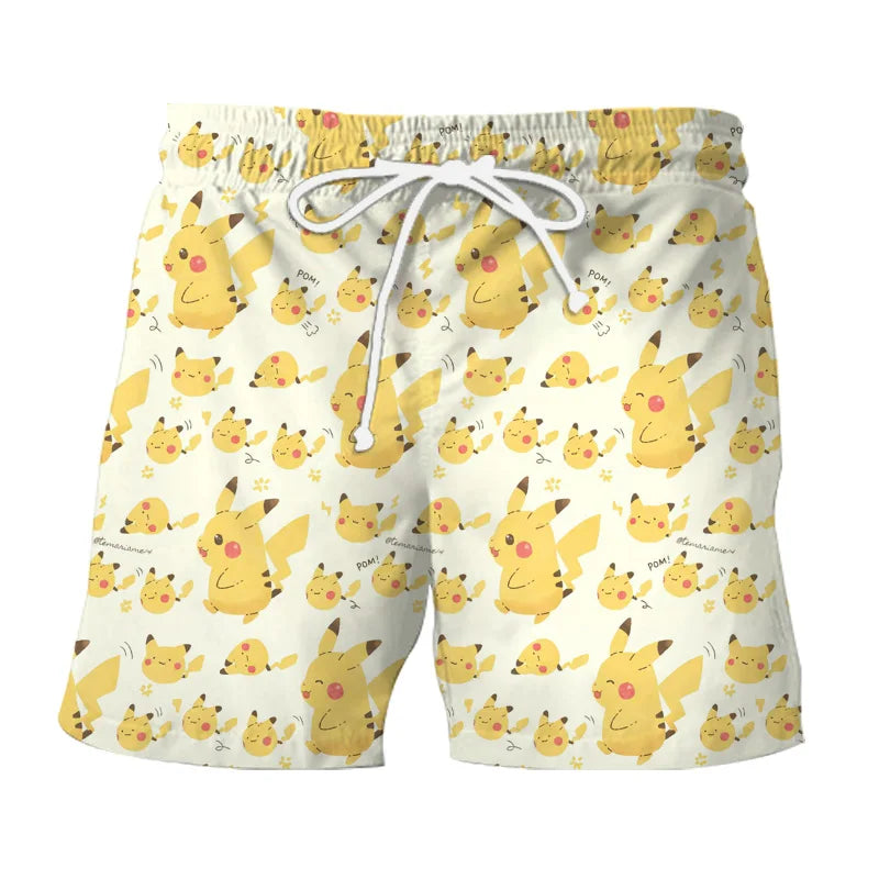 Funny summer set with Gengar & Snorlax print | Buy 1, get 1 free - SleepyFun-14-M-The Livary