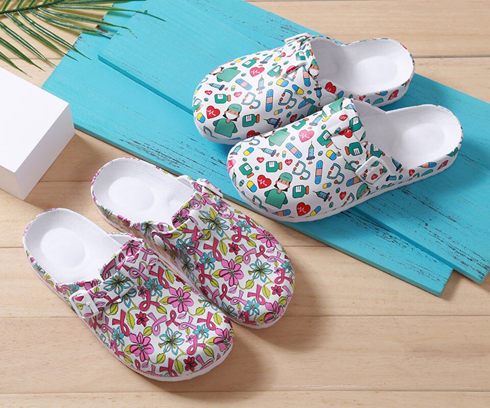 Waterproof & Lightweight Women's Comfort Clogs – Slip-Resistant & Hygienic-A-3.5-The Livary