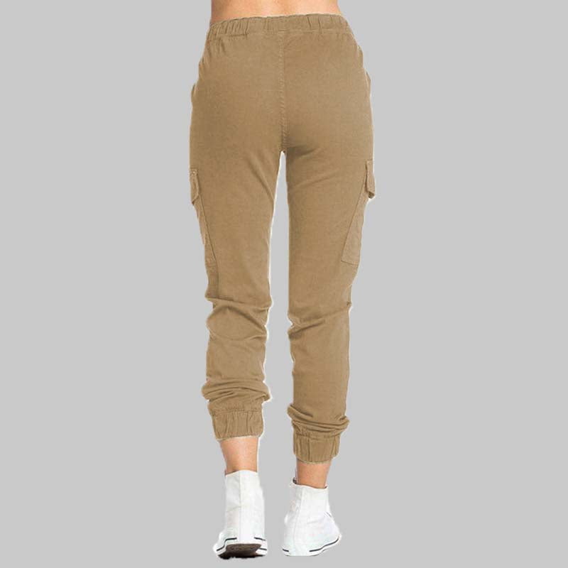 Ladies Cargo Trousers - Nova-Black-XS-The Livary
