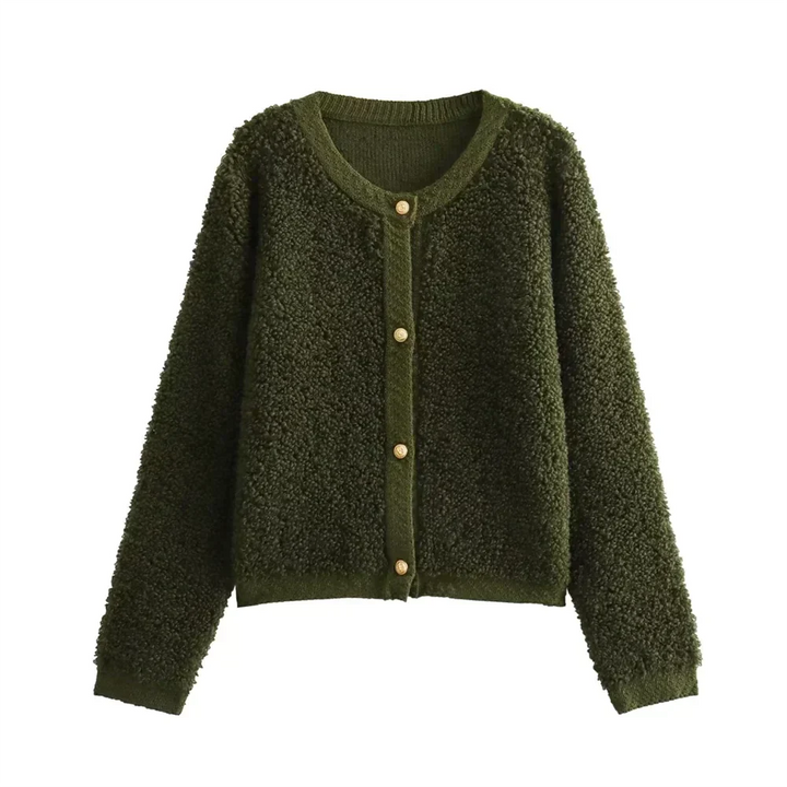 Ladies Teddy Vest - Aurora-Green-S-The Livary