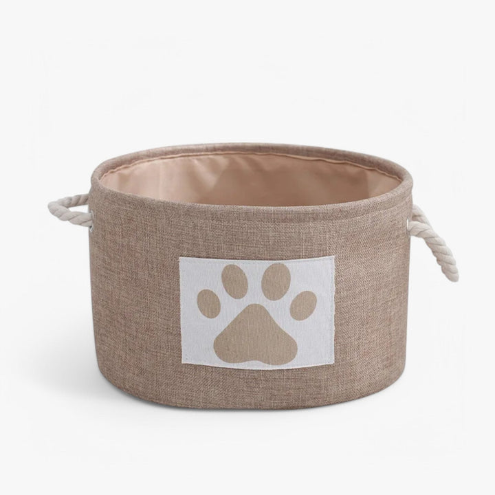 Foldable Toy Basket with Rope Handle – Livia-The Livary