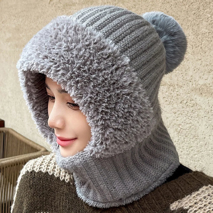 Soft Fleece Winter Hat - Kimberly-Grey-The Livary