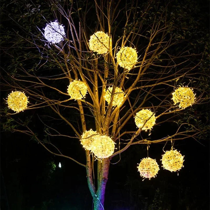 Atmospheric LED Light Ball for Indoor & Outdoor – Orbola-Warm White-The Livary