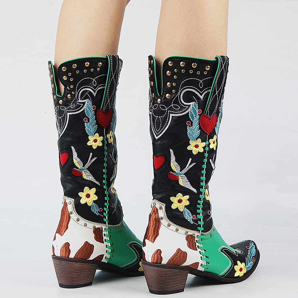 Unique Ladies Cowboy Boots - Carmen-3.5-The Livary