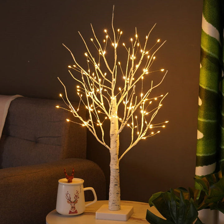 Illuminated Scandinavian Birch - LumiBirch-The Livary