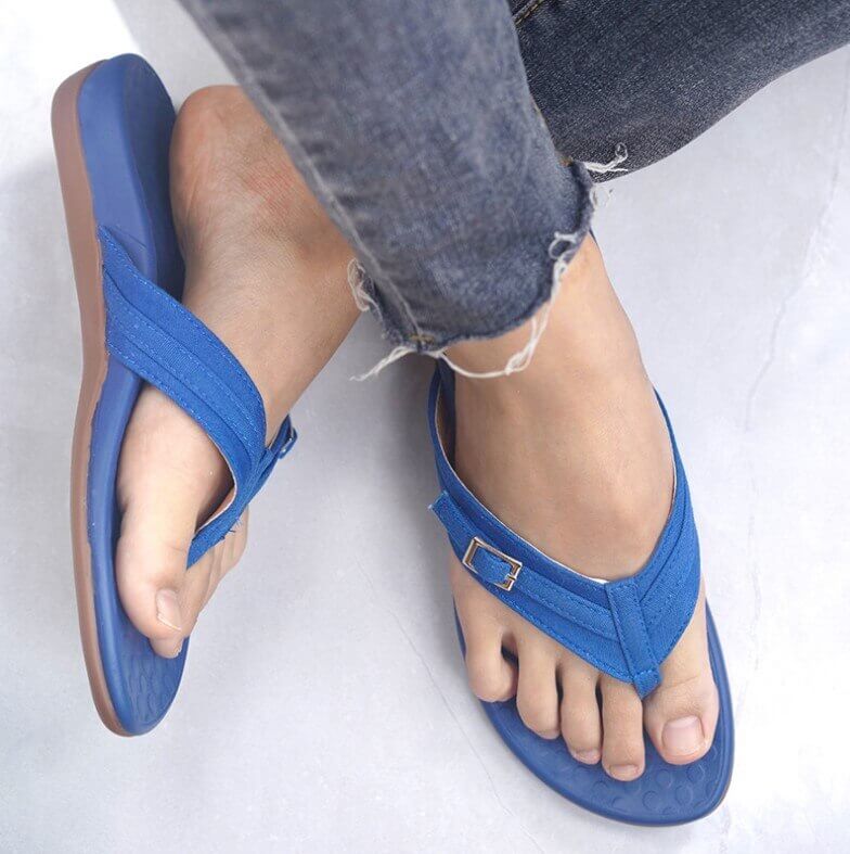 Comfortable orthopedic toe sandals for women - OrthoSummer-Pink-3-The Livary
