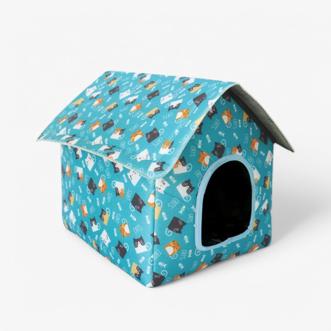 Waterproof Pet House for Outdoors – Nessa-Ocean-The Livary