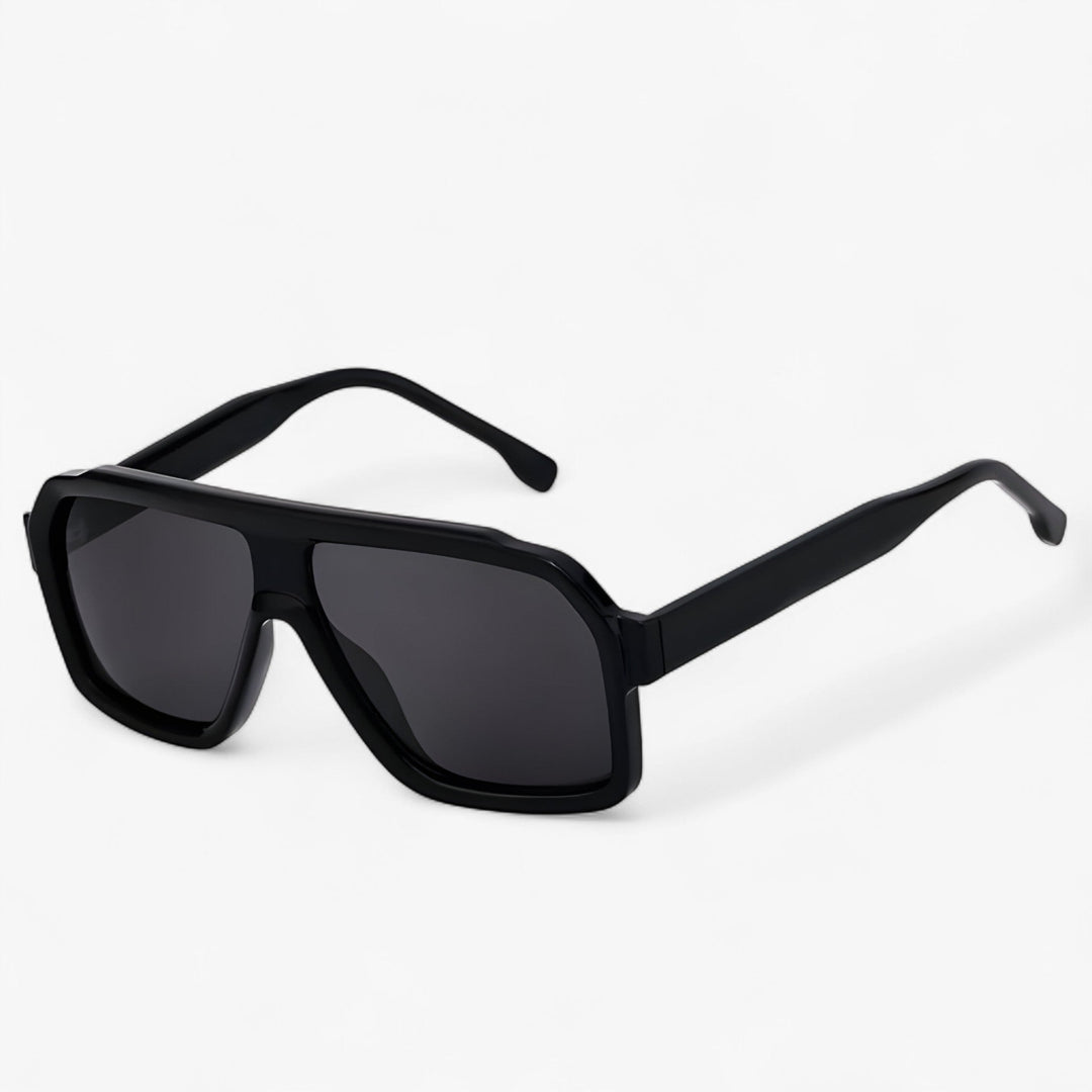 Windproof Oversized Punk Sunglasses – Vortex-Black Grey-The Livary