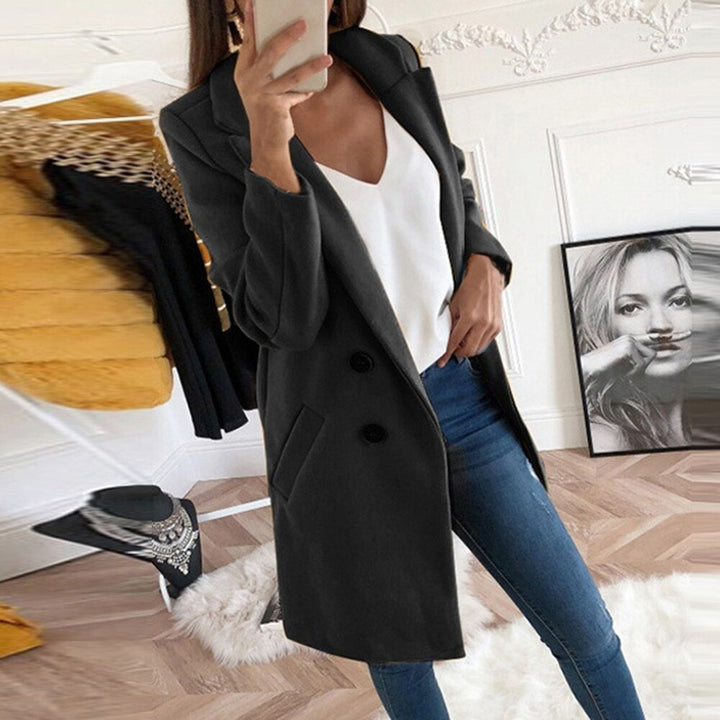 Stylish Women's Coat - Mila-Black-S-The Livary