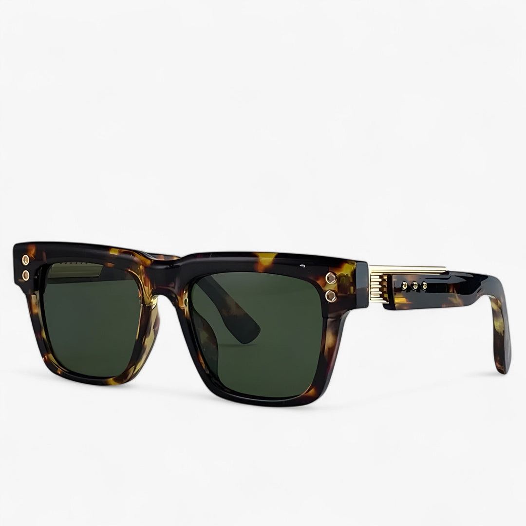 Polarised Steampunk Sunglasses – Axior-Leopard-The Livary