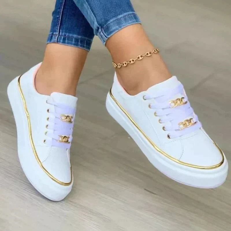 Fashionable Sneakers for Trendy Feet - Seraphina-White-2.5-The Livary